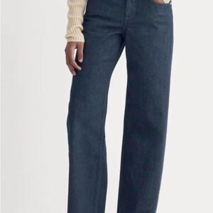 Everlane Dark Blue Straight Leg Jeans